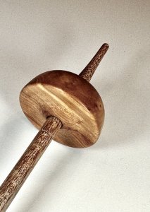 Tibetische Spindel TB20 (28 g) - Verkauft. Nachfertigung im Mai.