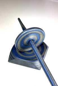 Tibetische Spindel TB21 (22 g) im Set. Verkauft. Nachfertigung im Mai