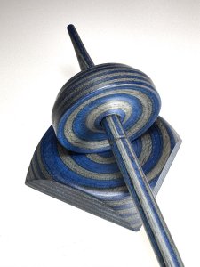 Tibetische Spindel TB23 (28 g) im Set - Vedrkauft. Nachfertigung im Mai