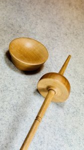 Tibetische Spindel TB05 XXL (ca. 26 g)